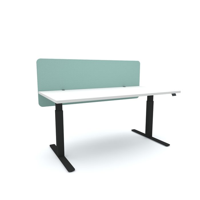 Acoustic Desk Screen Modesty 1500mm x 24mm x 600mm, Choice of Colours