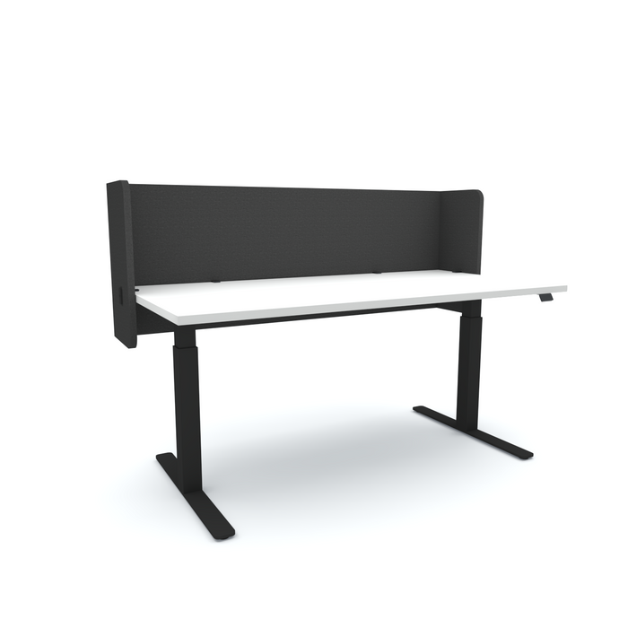 Acoustic Desk Screen Pod, 1200mm x 24mm x 600mm, Choice of Colours