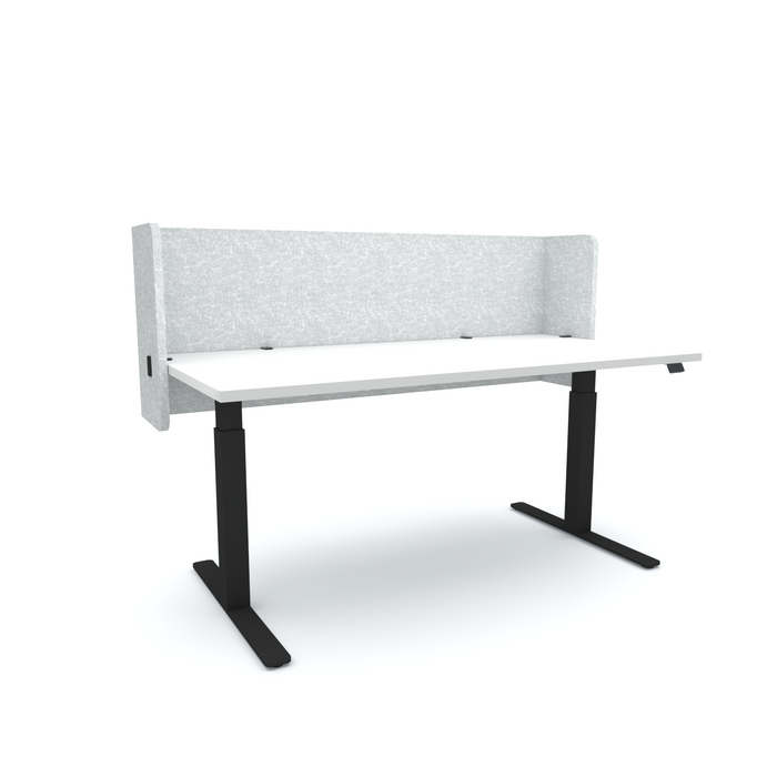 Acoustic Desk Screen Pod, 1500mm x 24mm x 600mm, Choice of Colours