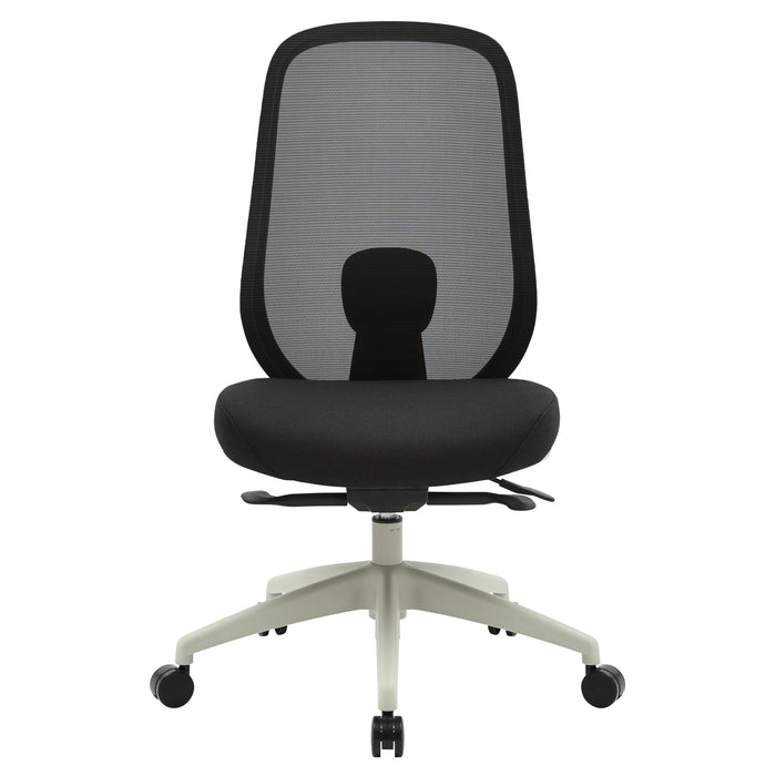 Buro Force Mesh Back Chair, High Back, Black Seat