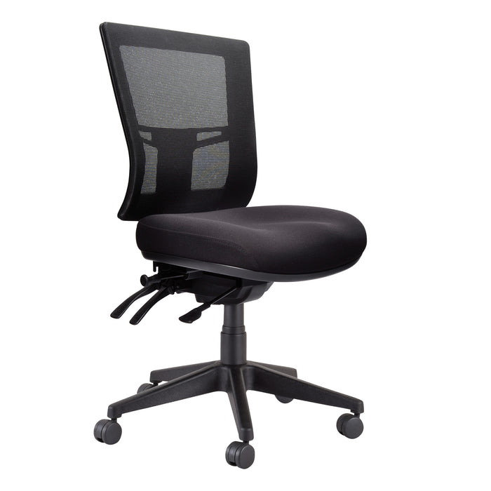 Buro Metro II 24/7 Mesh Back Ergonomic Chair, Nylon Base, Assembled