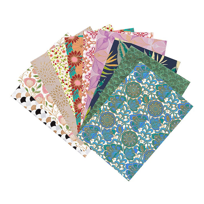 Clairefontaine Artisan Paper Pad, Best of Colours, A4, 20 Sheets