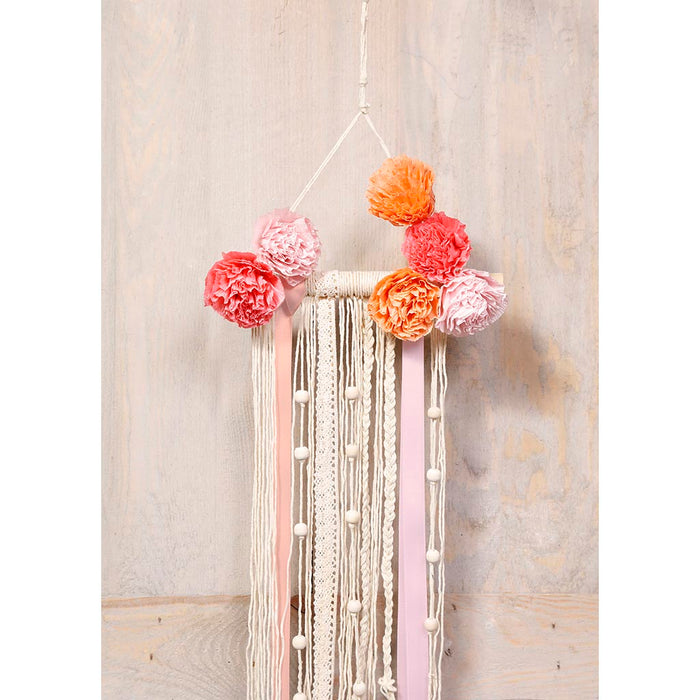 Clairefontaine Crepe Paper Kit Macrame Decoration