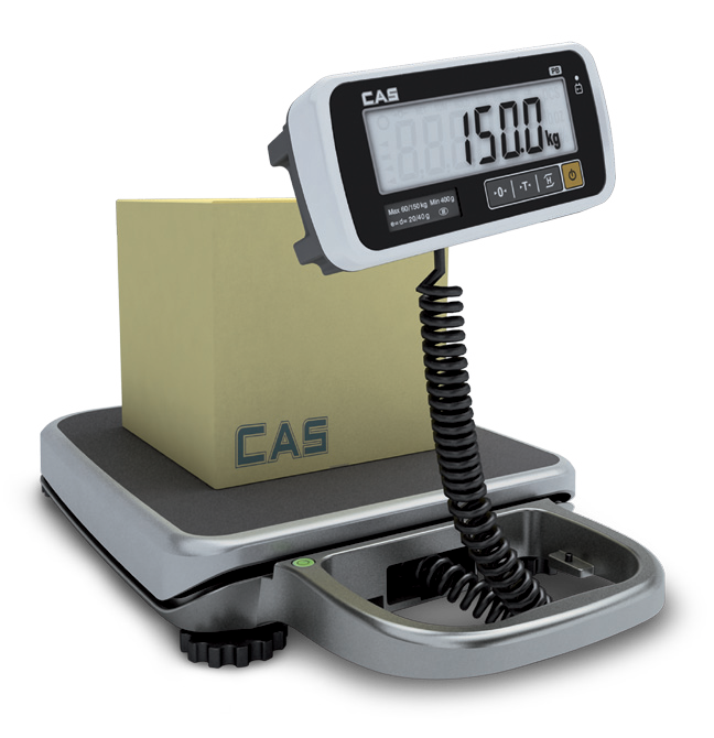 CAS PB Portable Digital Bench Scale 30/60kg x 10/20g – PB-60