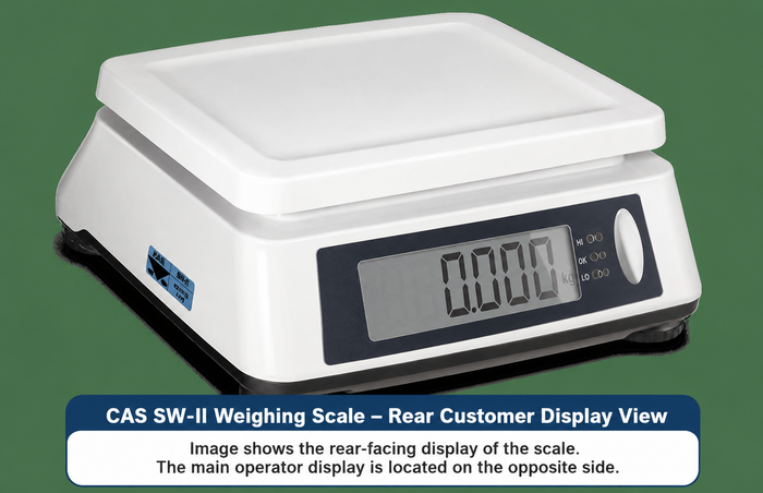 CAS SW-II Digital Weighing & Counting Scale 3/6kg x 1/2g – SWII-6