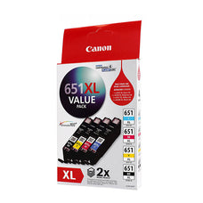CLI651 / CLI651XL / CLI 651XL Original Canon Cartridge Value Pack