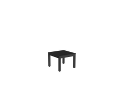 Knight's Cubit Coffee Table 600mm x 600mm - Black Frame (Choice of Worktop Colours)