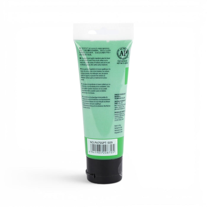 Phoenix Acrylic Paint 75ml Green Light (509)