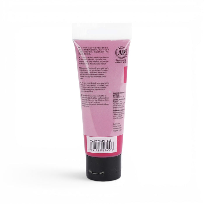 Phoenix Acrylic Paint 75ml Crimson Red (315)