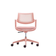 Dream Mesh Back Office Chair with Arms, Pink