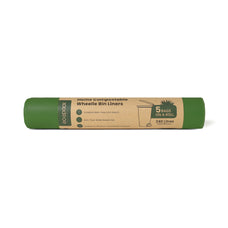 Compostable Wheelie Bin Liners, 240L, Green, 24 Rolls x 5's (120 bags)