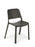 Eden Zero Café Indoor & Outdoor Chair, Stacking, Charcoal