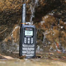 ECOXGEAR ECOXTALK EXG210S-2PK Rugged 2.0 Watt UHF Radios, Pack of 2, Black