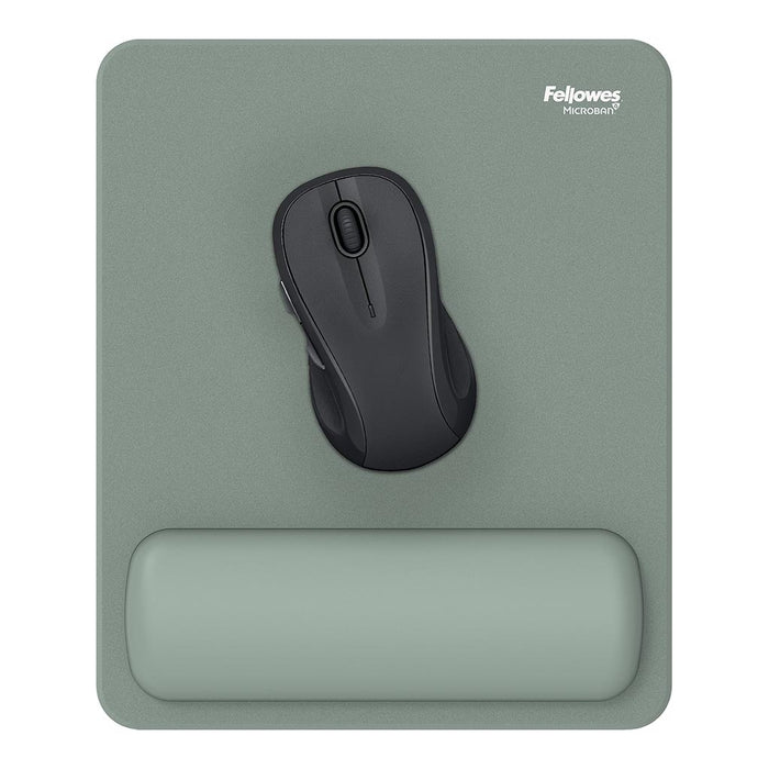Fellowes Breyta Mouse Pad Wrist Rest, Sage FPF100142558