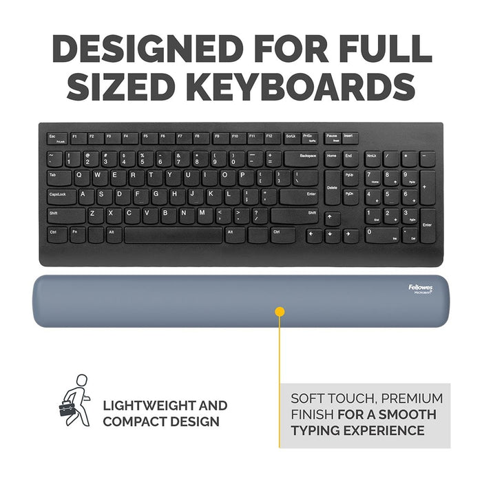 Fellowes Breyta Keyboard Wrist Rest, Marine FPF100142577