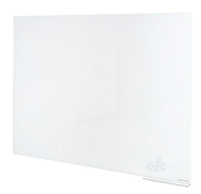 Whiteboard - Magnetic Glass 600 x 900mm - White