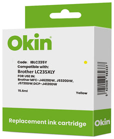 LC235 / LC 235 / LC235XL Yellow Brother Compatible Cartridge