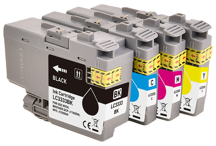 LC3333 / LC 3333 Brother Compatible Cartridge Value Pack