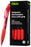 Okin Ballpoint Retractable Pen with Grip Medium Tip Red Pens x 10's pack