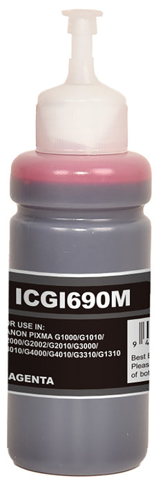 Okin Compatible Canon GI690 Magenta Ink Bottle