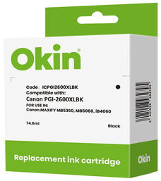 Okin Canon Compatible Cartridge PGI-2600XL / PGI 2600 Black