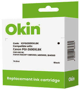 Okin Canon Compatible Cartridge PGI-2600XL / PGI 2600 Black