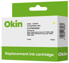 Okin Compatible Epson 212XL Yellow Ink Cartridge