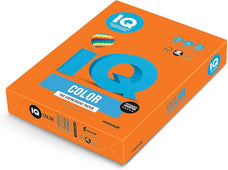 A3 80gsm IQ Coloured Paper, Orange x 500's Pack KMA3Q80OR