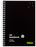 Okin A6 96 pages Spiral Bound Recycled Paper Soft Cover Notebook x 3's pack