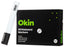 Okin Bullet Tip Whiteboard Marker Black x 12's pack