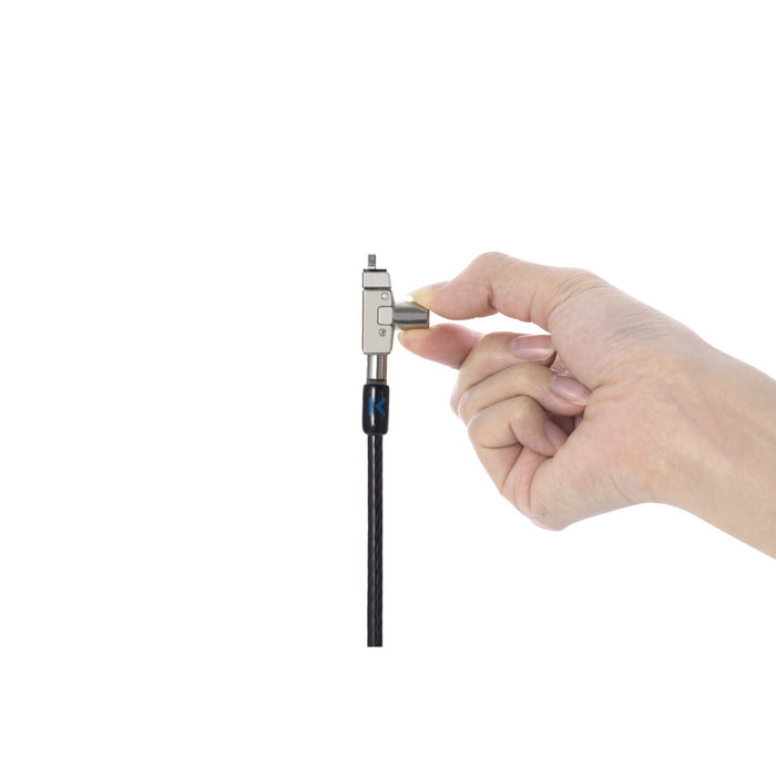 Kensington Slim N17 2.0 Dual Head Laptop Lock for Wedge Slots, Standard