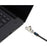 Kensington Slim N17 2.0 Dual Head Laptop Lock for Wedge Slots, Standard