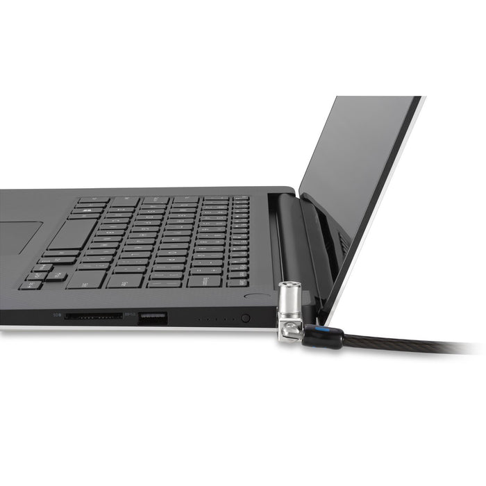 Kensington Slim N17 2.0 Dual Head Laptop Lock for Wedge Slots, Standard