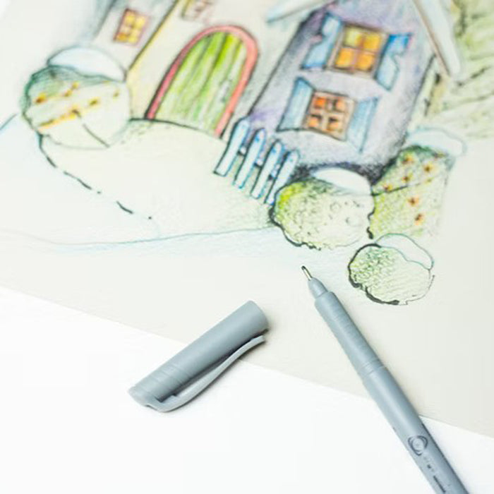 Koh-I-Noor Ergo Markers Fine Liners Assorted 4's Pack