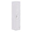 Fortis Steel Storage Locker, 1850mmH x 380mmW x 450mmD, Single Door, White, Latch Lock For Padlock