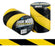Heavy Duty PVC Floor Marking Tape 72mm x 33mt x 150mu x 24 Rolls (Yellow/Black)
