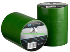 Heavy Duty PVC Floor Marking Tape 48mm x 33mt x 150mu x 18 Rolls (Green)