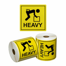 HEAVY Printed Permanent Adhesive Label 99mm x 99mm x 500 Labels per roll