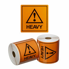 HEAVY Printed Permanent Adhesive Label 99mm x 99mm x 500 Labels per roll