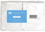 Flat White Confectionery Bags, Size 2, 140mm x 180mm, 35gsm x 1000 pieces MPH24190