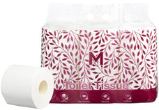 3 Ply 250 Sheets Luxury Unwrapped Toilet Tissue x 48 rolls (4 x 12's pack)