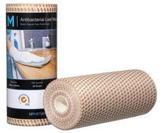 Antibacterial Wipes 300mm x 500mm x 90 sheets Roll - Brown x 4 Rolls