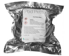 Pod Petite Fragranced Wipes - White, 135mm x 220mm, 150 Sheets