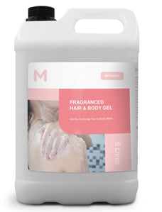 Fragranced Hair & Body Gel, White - 3 x 5 Litres
