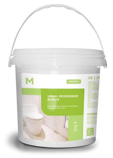 Urinal Deodoriser Blocks, White - 4kg