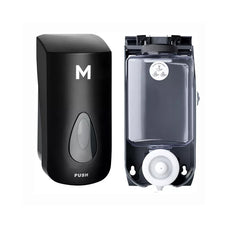Foaming Wall Dispenser, Black, 400ml Capacity, Includes Empty Cartridge
