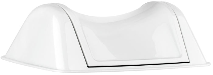Wall Mountable or Free Standing Bin, White, 8L Capacity