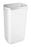 Wall Mountable or Free Standing Bin, White, 23L Capacity