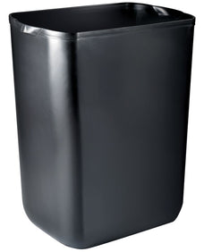 Wall Mountable or Free Standing Bin, Black, 23L Capacity