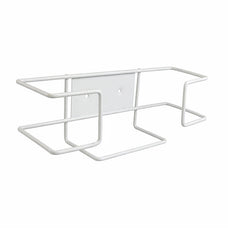 Single Wire Glove Holder, White, 105mm x 90mm x 285mm